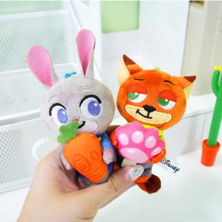 주토피아 가방고리 인형