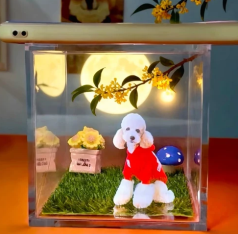 반려동물 홀로그램